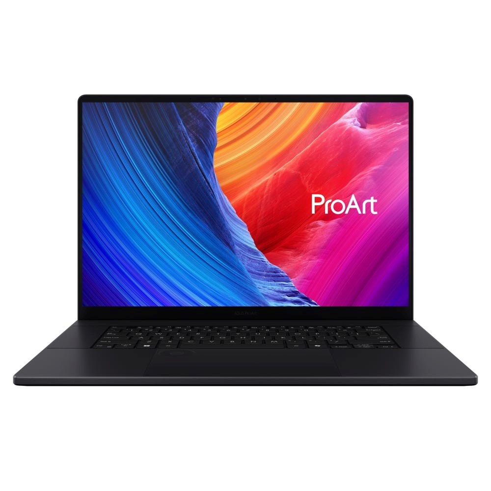 ASUS ProArt P16 H7606WX-SE011X Ryzen AI 9 HX 370 16.0" 4K OLED Touch 120Hz Anti-reflection 64GB LPDDR5X 2xSSD2TB GeForce RTX 5090 24GB Cam FHD WiFi+BT 90WHrs W11Pro Nano Black