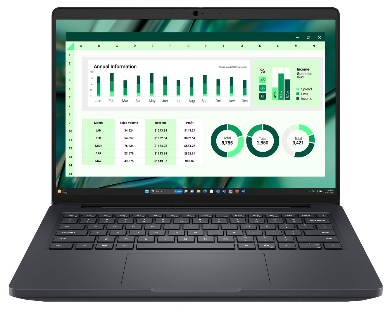 Dell Pro Max 14 MC14250 Ultra 7 255H 14.0"FHD+ 300nits AG 16GB LPDDR5x SSD512 Intel Graphics FgrPr&SmtCd FHD IR Cam Mic WLAN + BT Backlit Kb 4 Cell W11Pro 3Y ProSupport