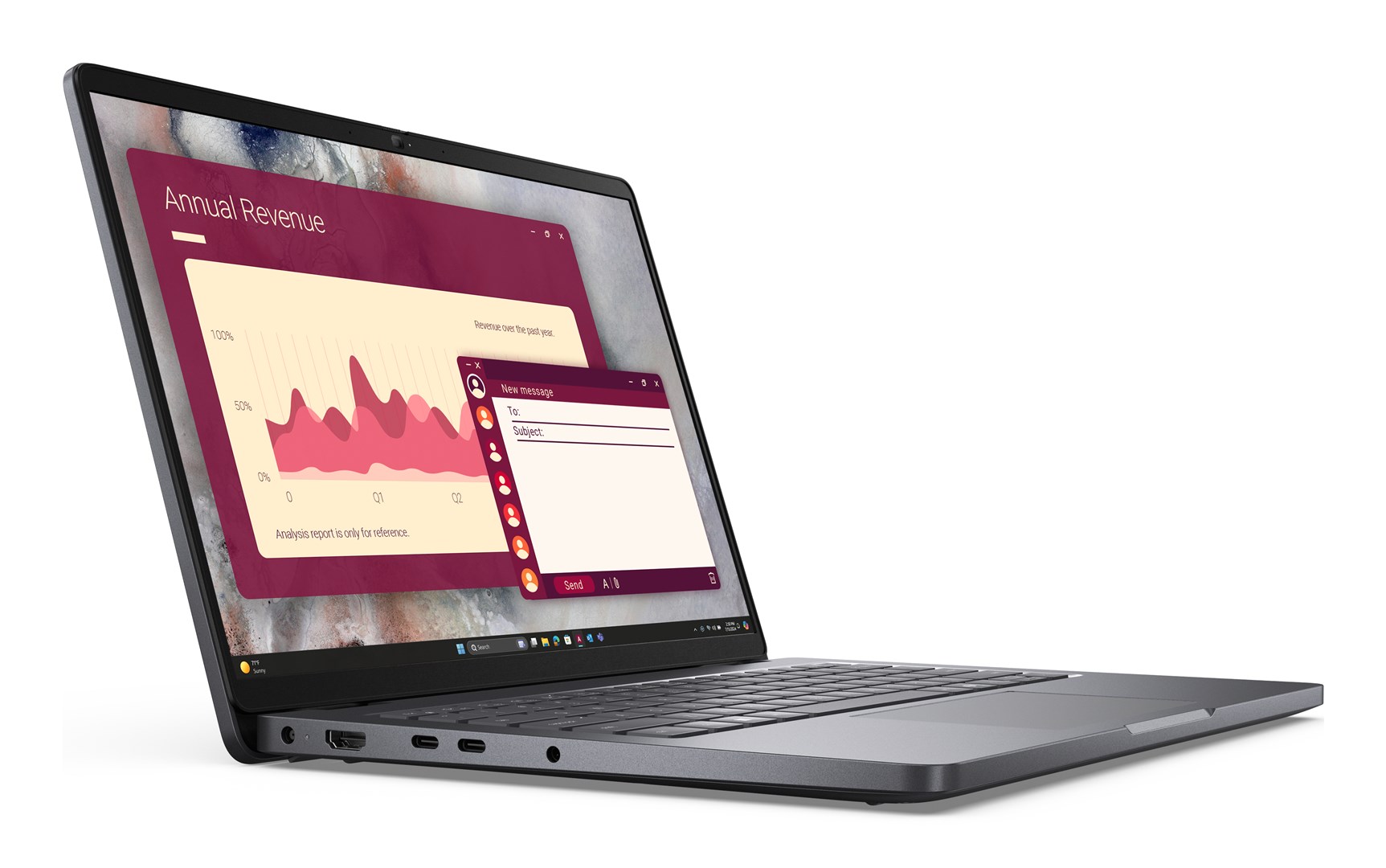 Dell Pro 14 PC14250 Core 7 150U 14.0"FHD+ IPS 300nits 60Hz 16GB DDR5 5200 SSD512 Intel Graphics FgrPr Cam FHD+IR WLAN+BT BcklKb 55Wh W11Pro 3Y ProSupport